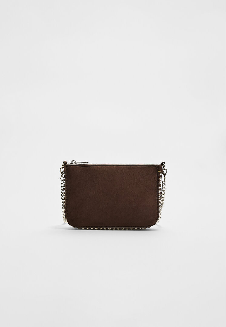 mini bolso bolitas efecto ante