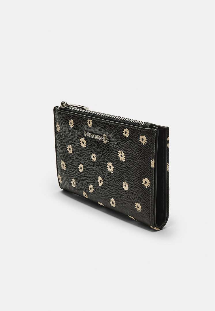 monedero cremallera estampado