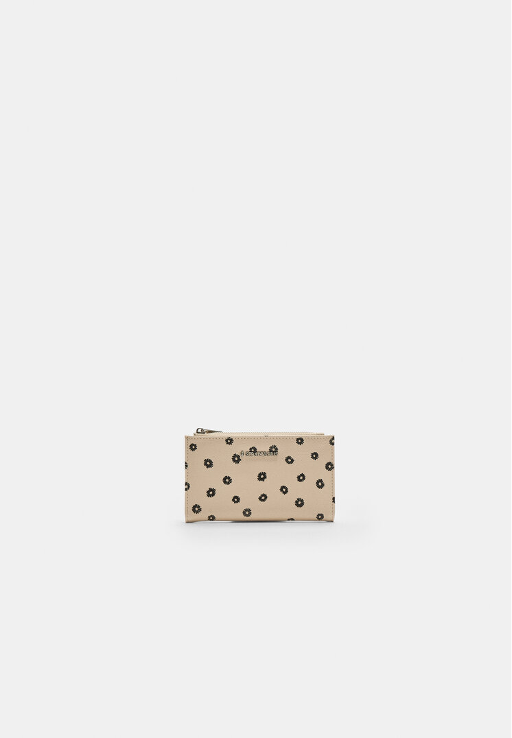 monedero cremallera estampado
