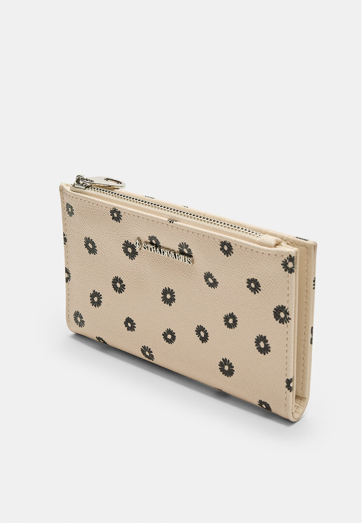monedero cremallera estampado
