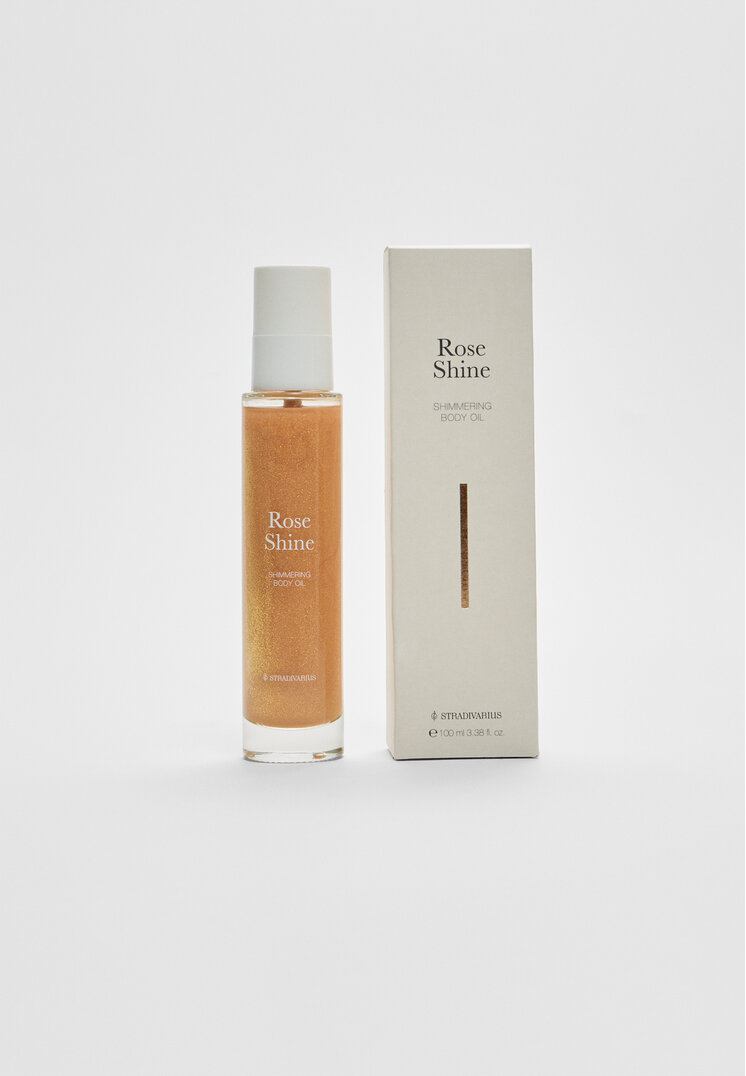 Stradivarius Rose Shine Shimmering Oil Roz Pastel Os