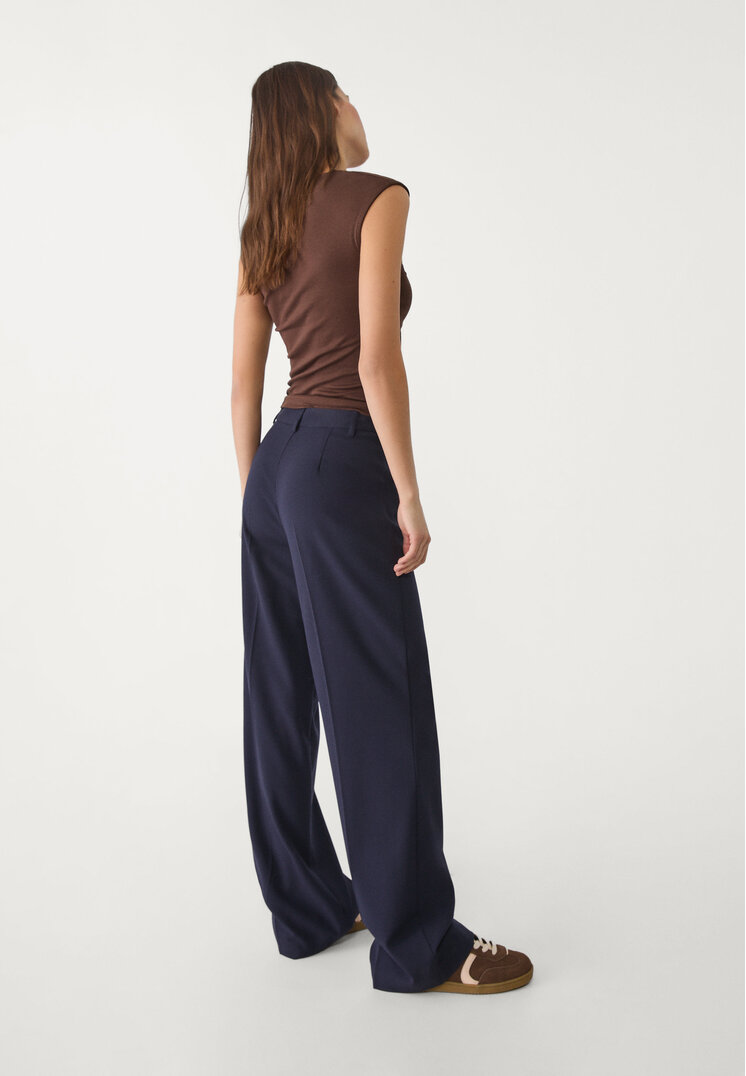 pantalon vestir recto