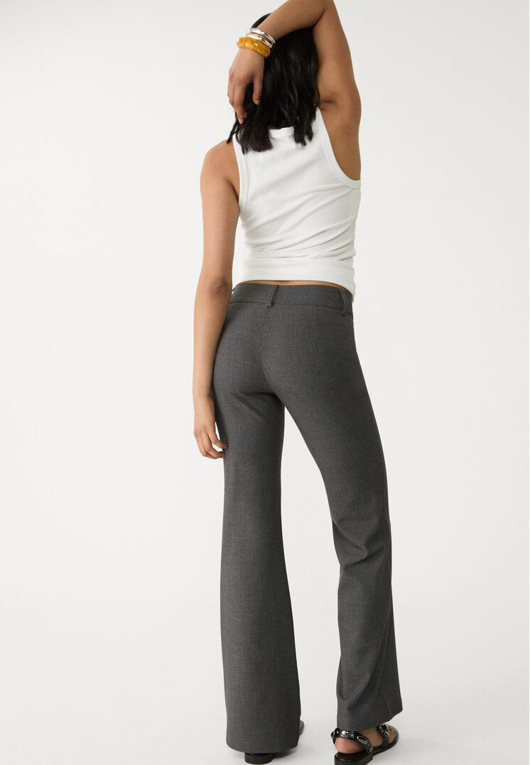 pantalon flare vestir