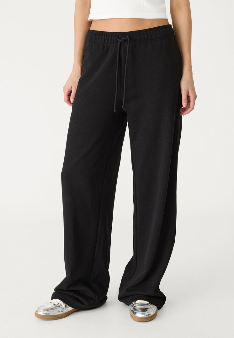 pantalon jogger wide leg
