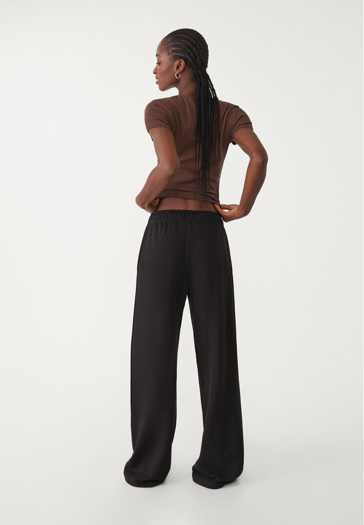 pantalon jogger wide leg
