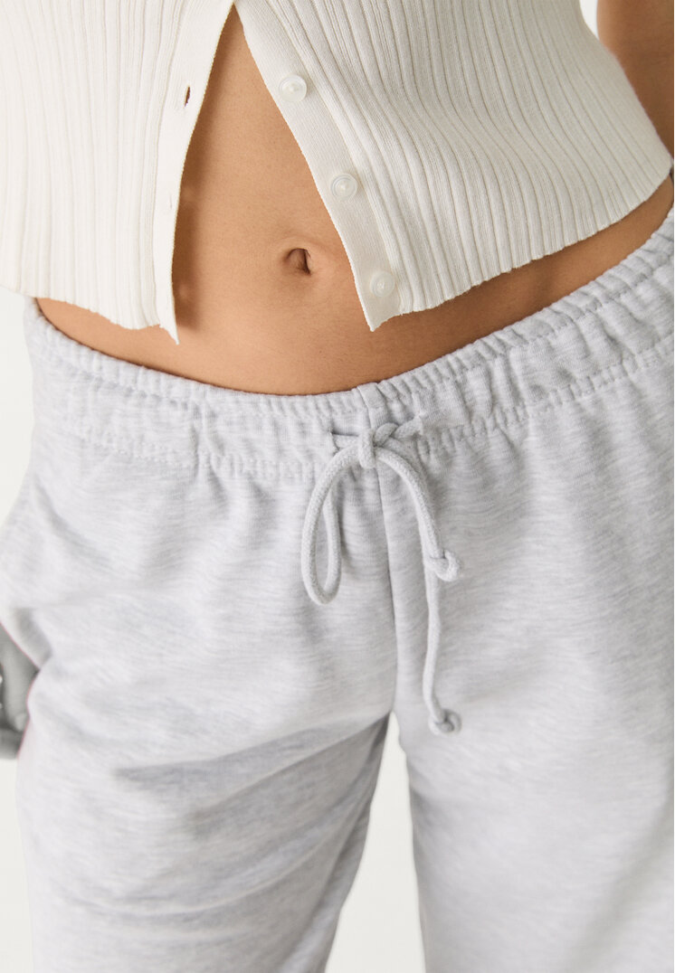 pantalon jogger wide leg