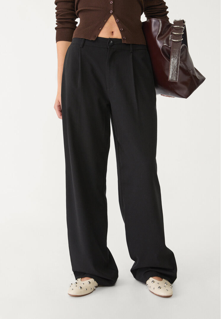 pantalon de vestir recto