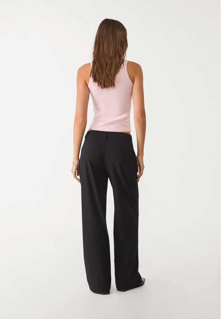 pantalon de vestir recto