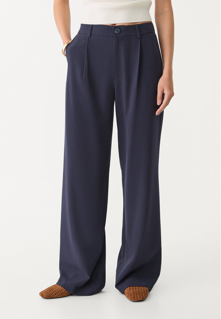 pantalon de vestir recto