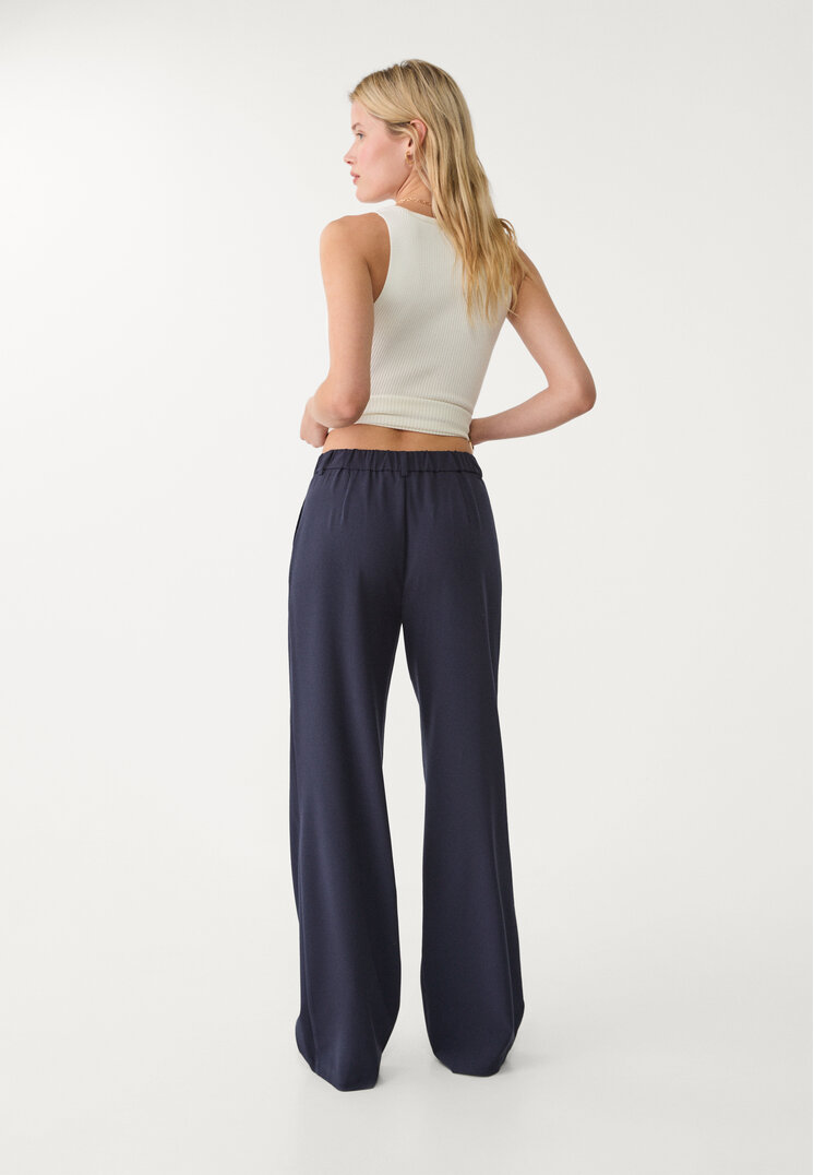 pantalon de vestir recto