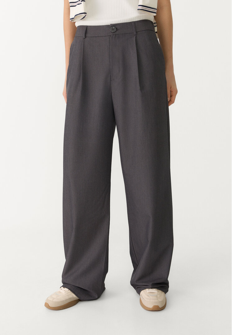 pantalon de vestir recto