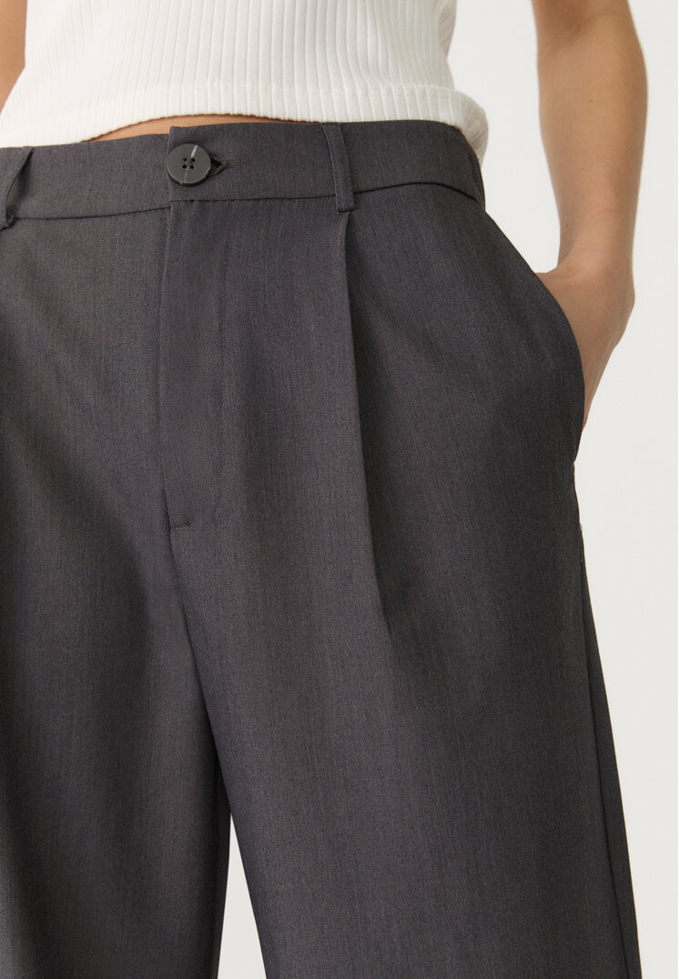 pantalon de vestir recto