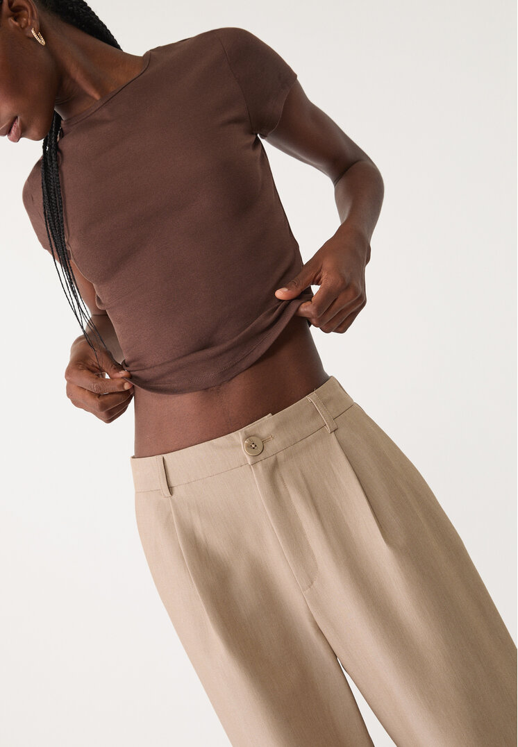 pantalon de vestir recto