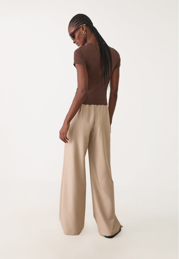 pantalon de vestir recto