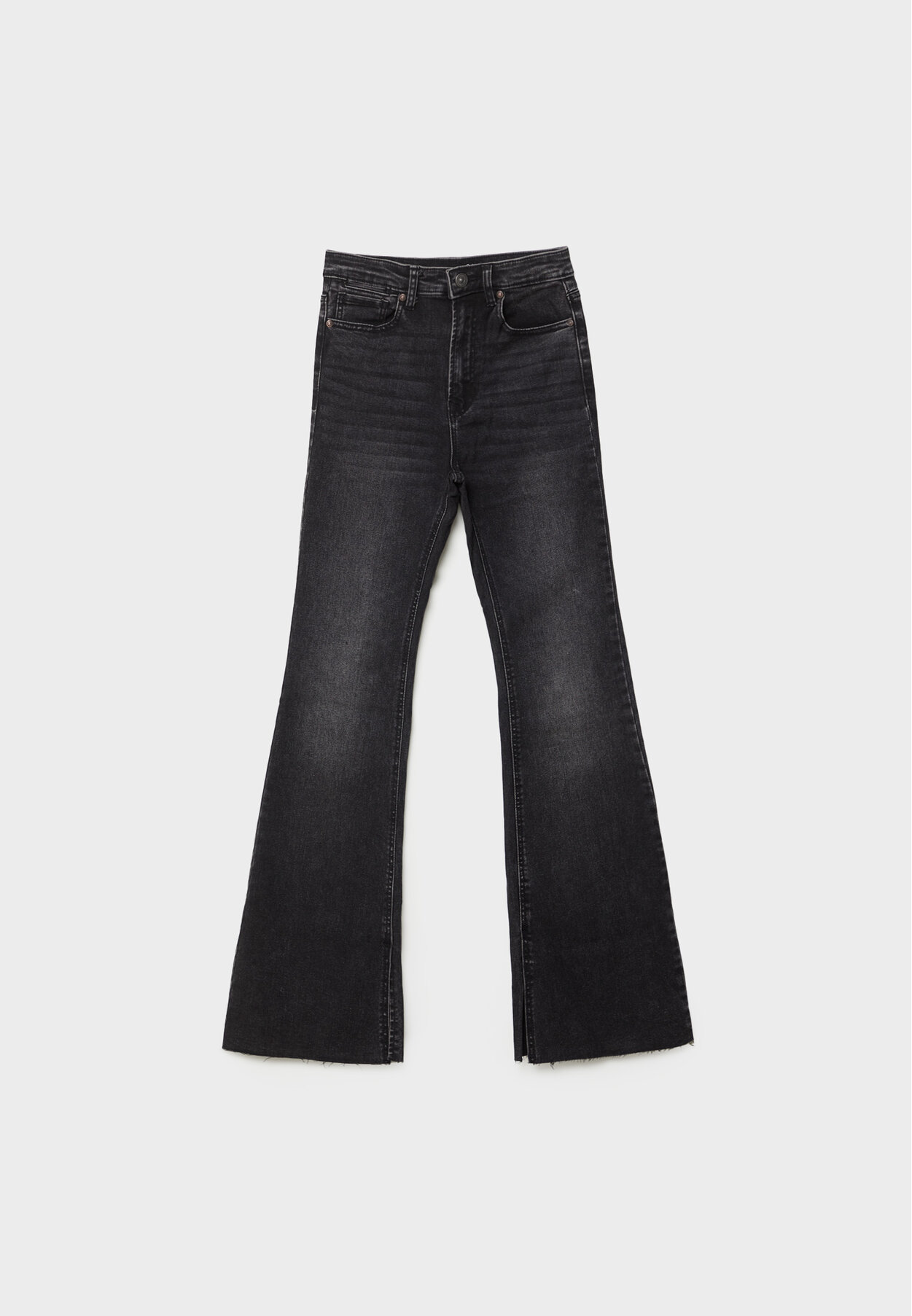 Jean flare slit