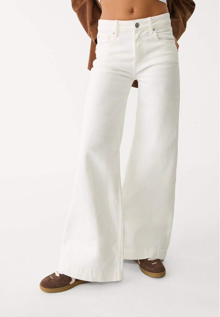 d71 jeans wide leg flare comfort