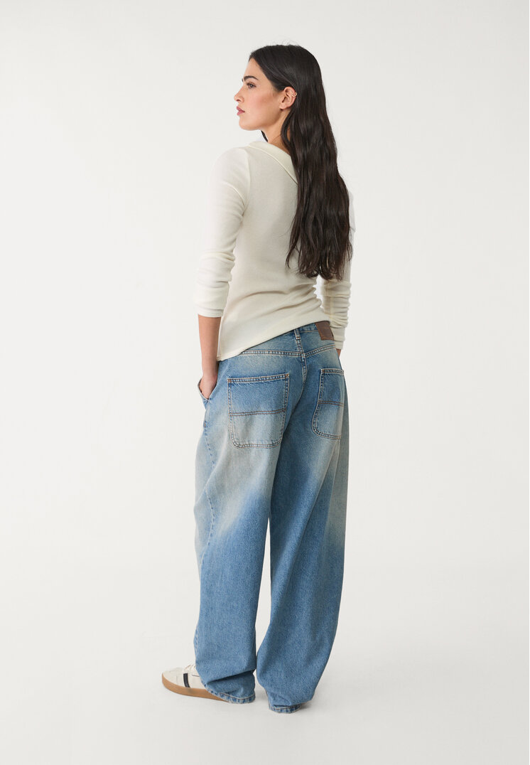 d89 jeans barrel baggy loose fit