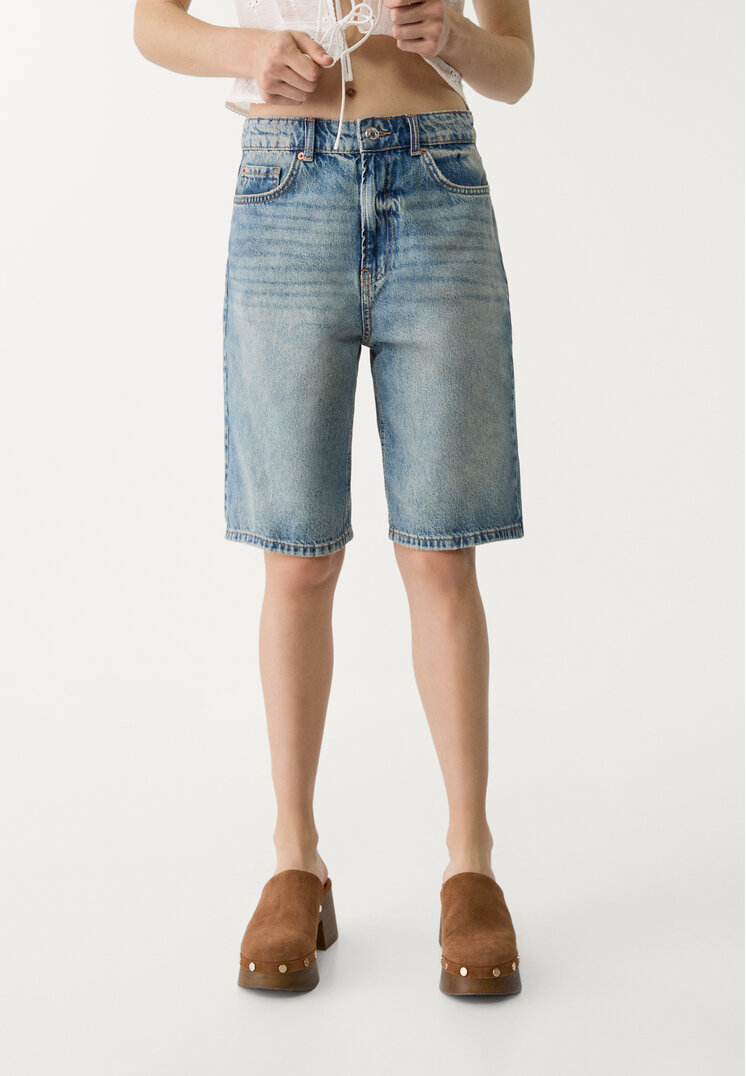 d95 jort bermuda denim