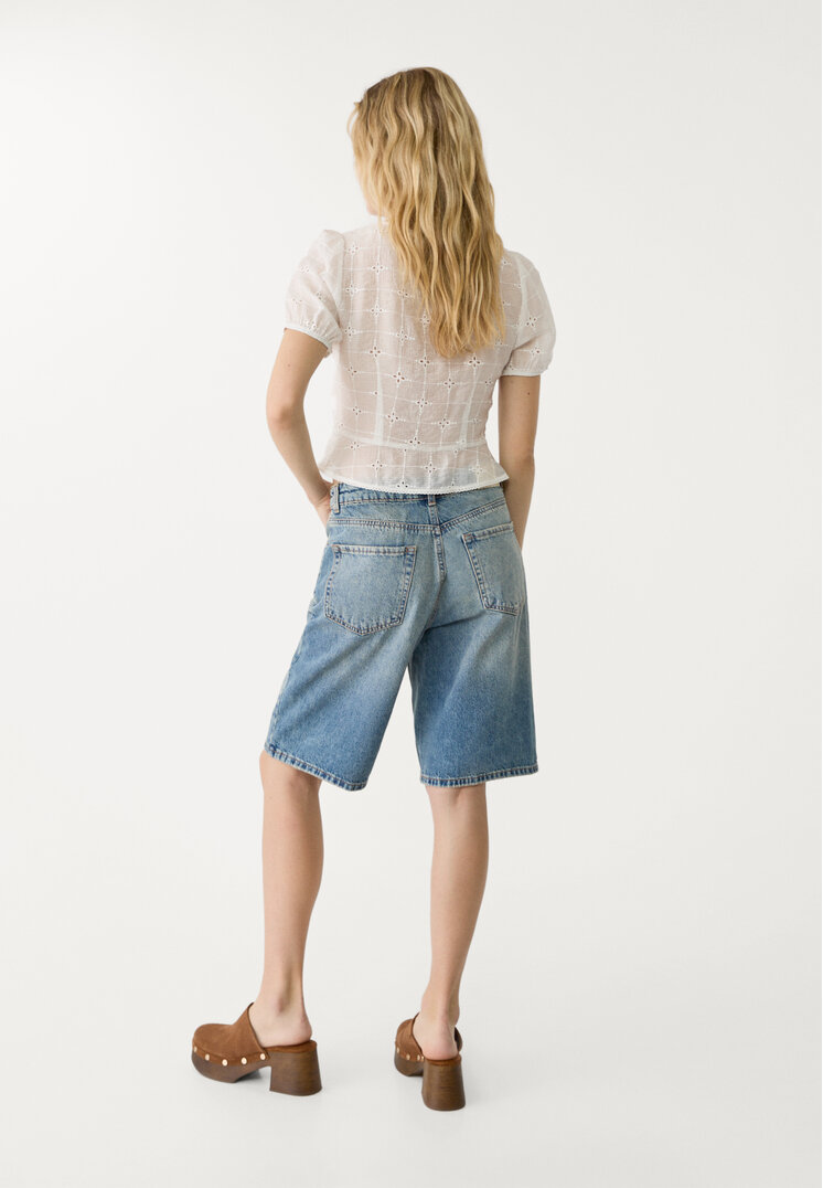 d95 jort bermuda denim