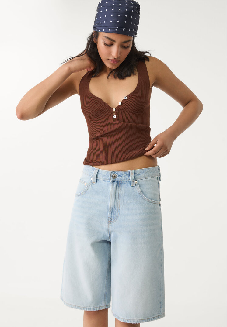 d95 jort bermuda denim