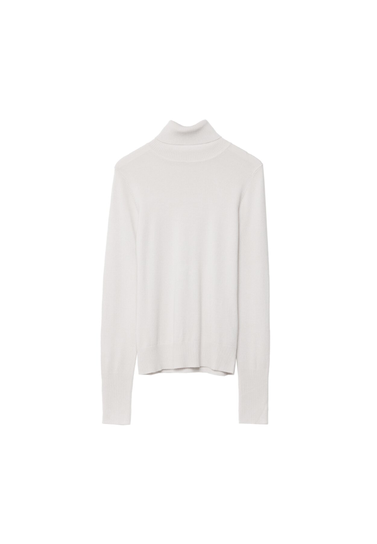 High neck knit jumper