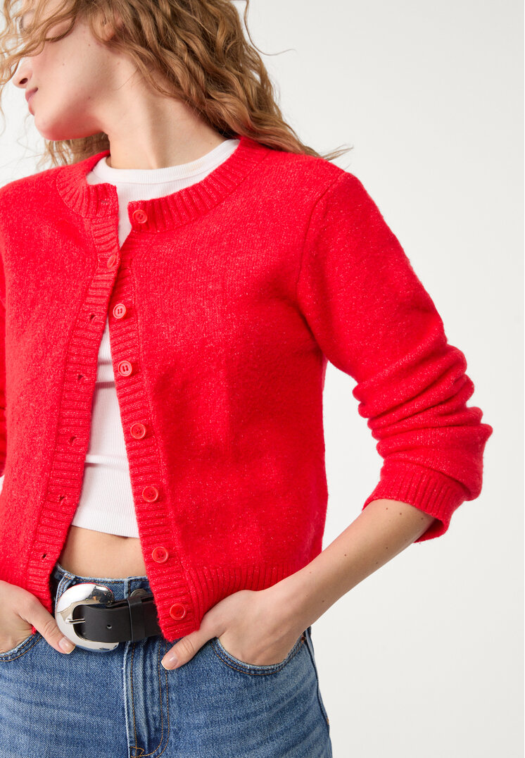 chaqueta punto botones