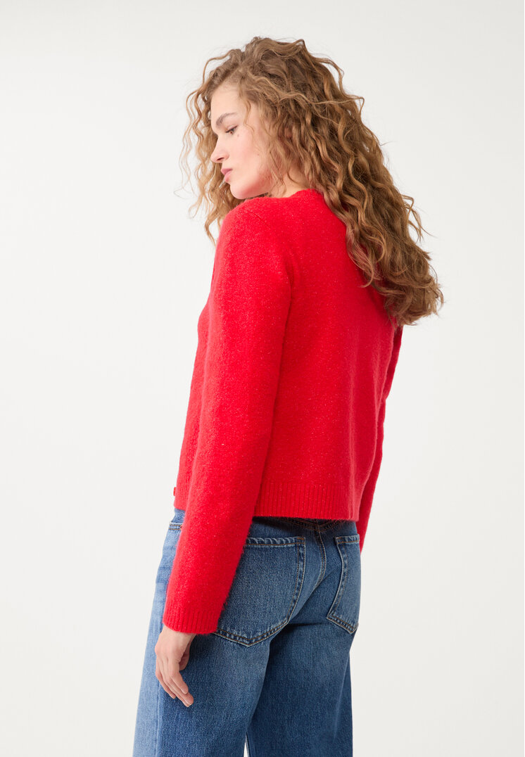 chaqueta punto botones