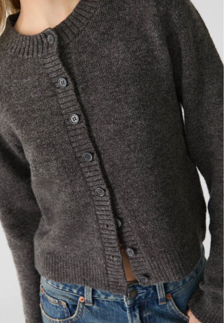 chaqueta punto botones