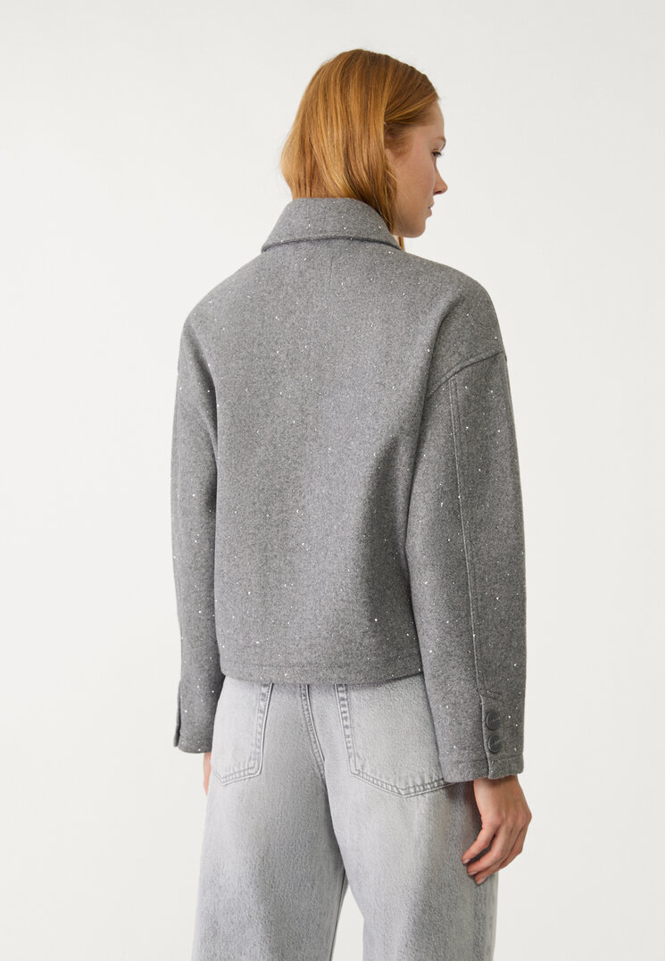 cazadora soft brillos
