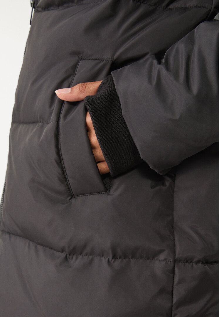abrigo padding largo