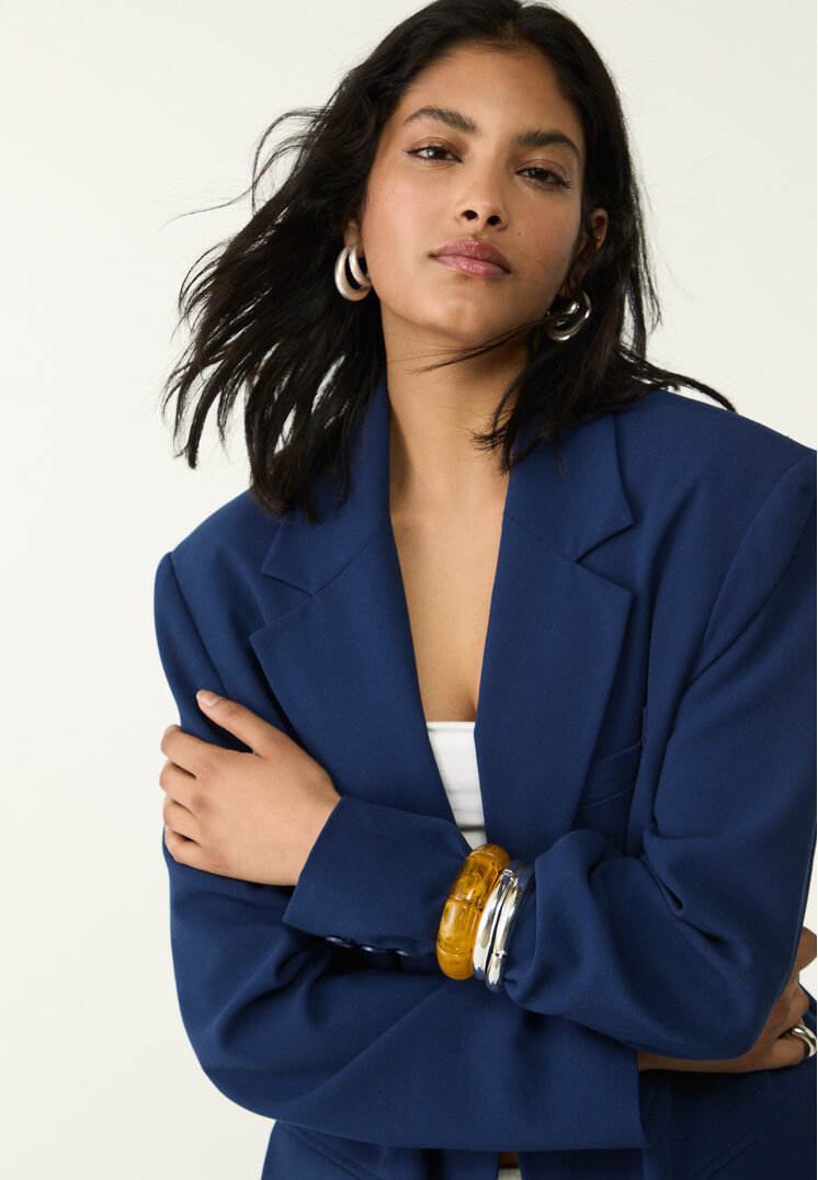 americana oversize bolsillos
