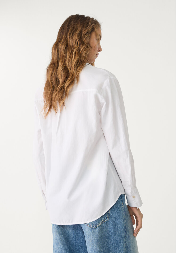 camisa popelin basica