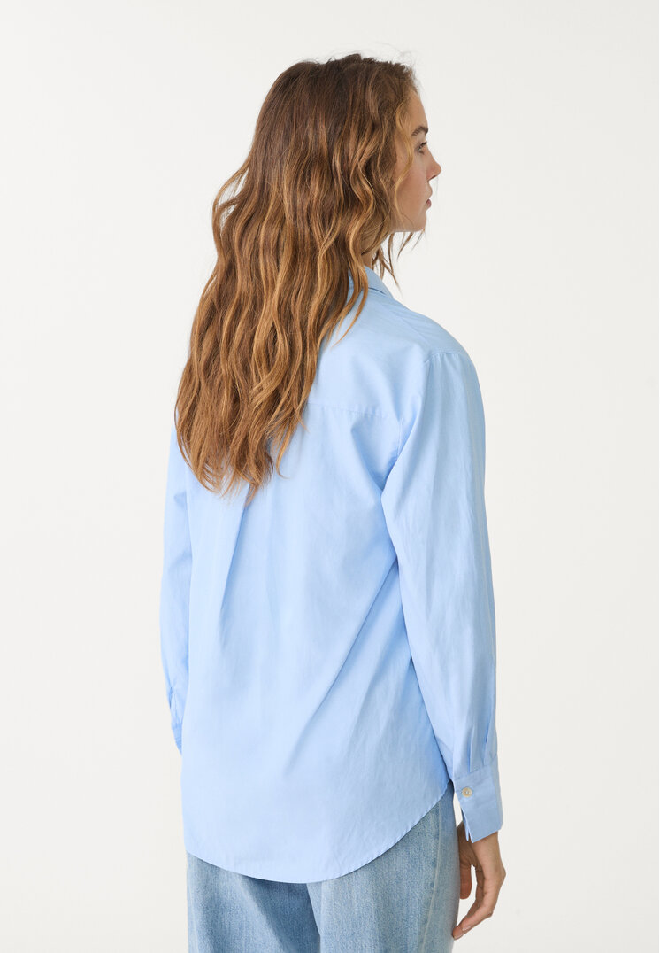 camisa popelin basica