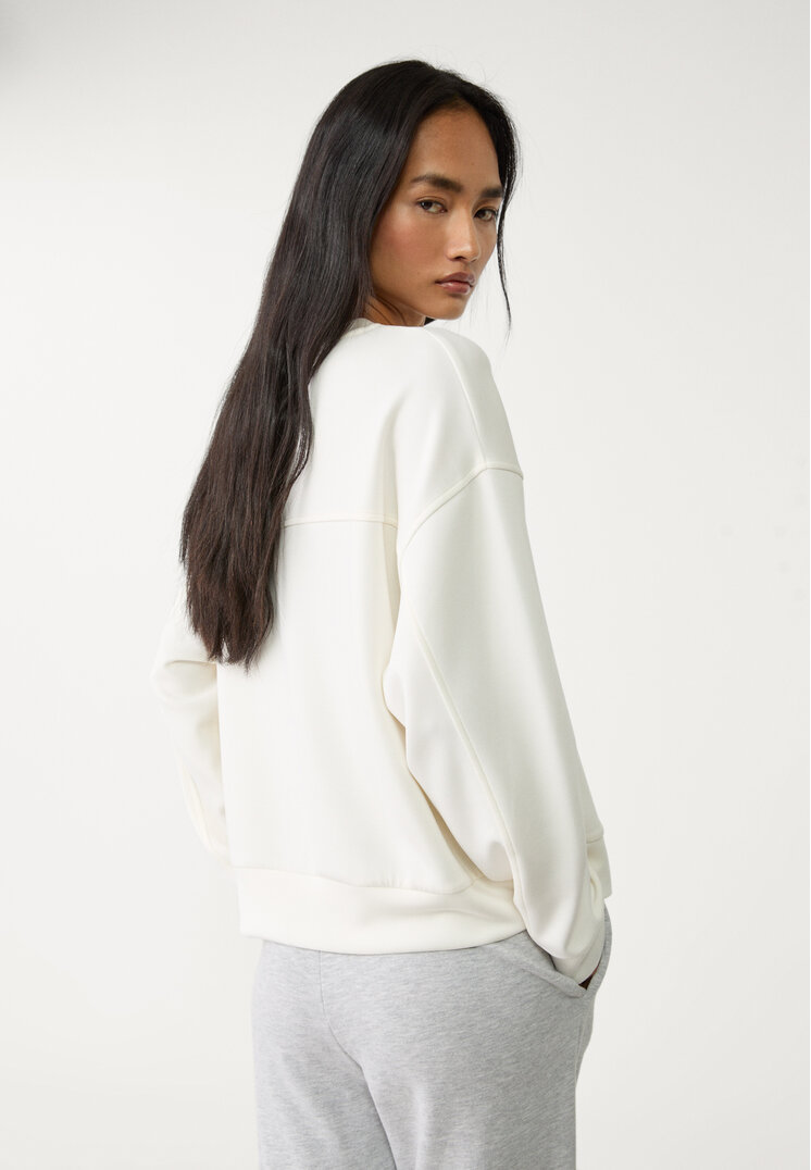 sudadera basica tacto suave
