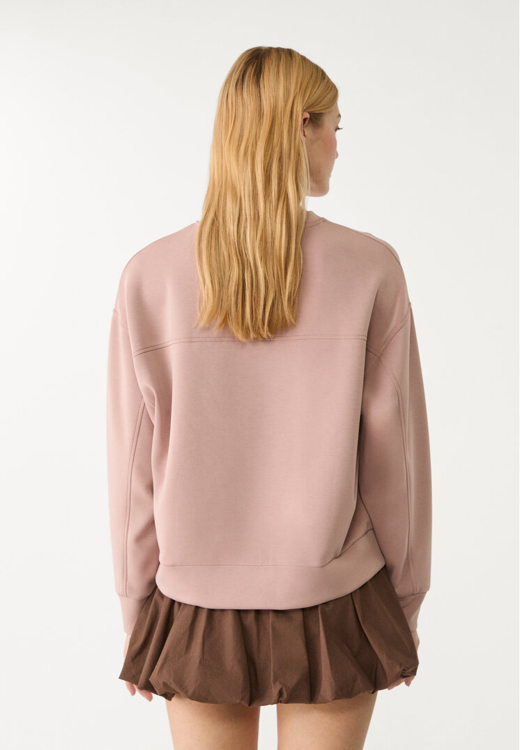 sudadera basica tacto suave