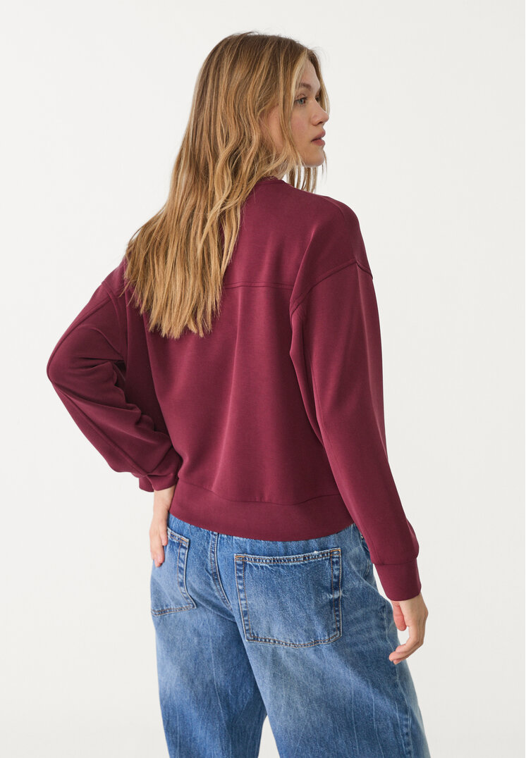 sudadera basica tacto suave