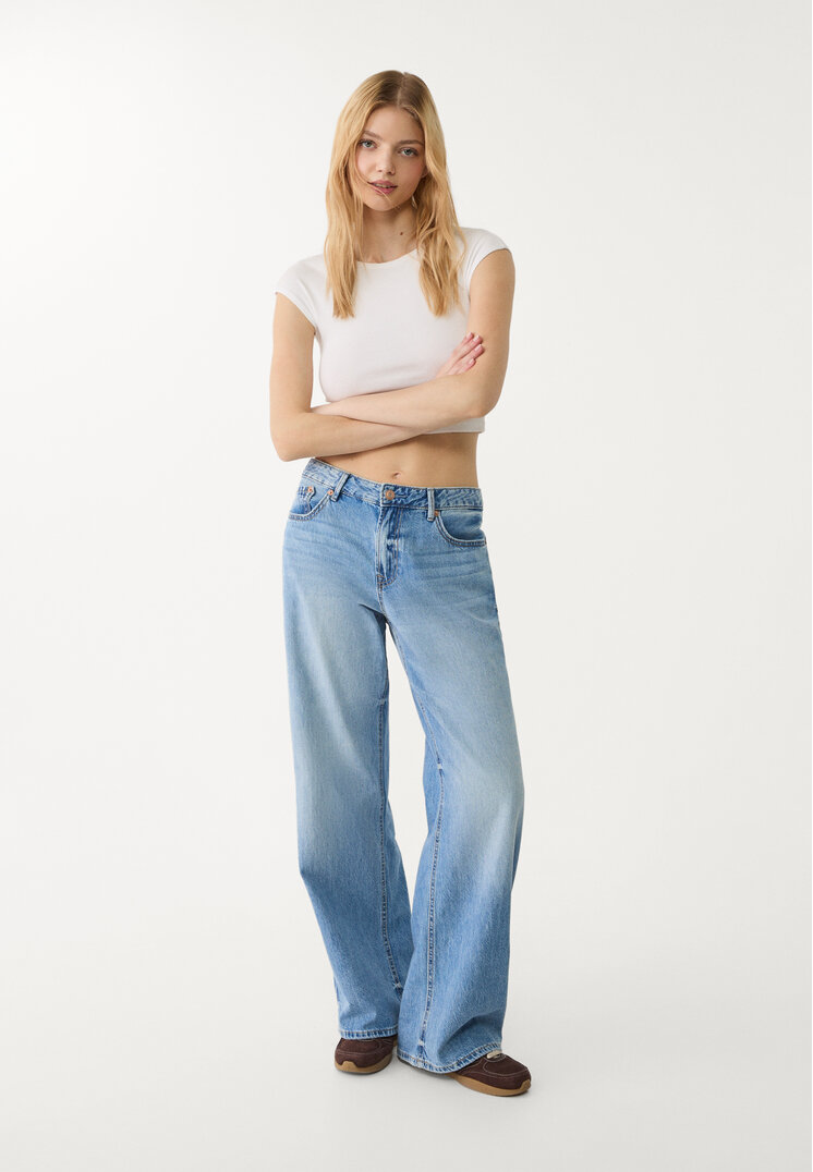 pack 2 camisetas basicas ajustadas crop
