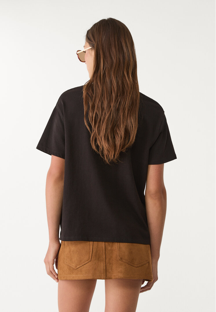 camiseta basica boxy heavy weight