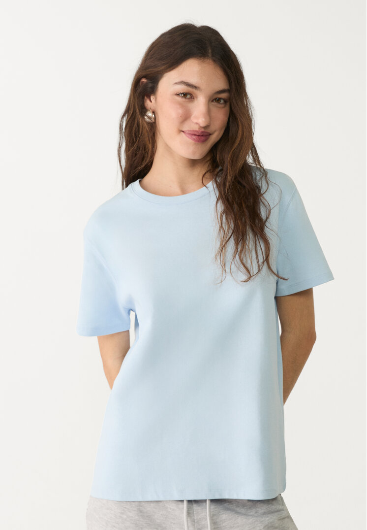 camiseta basica boxy heavy weight