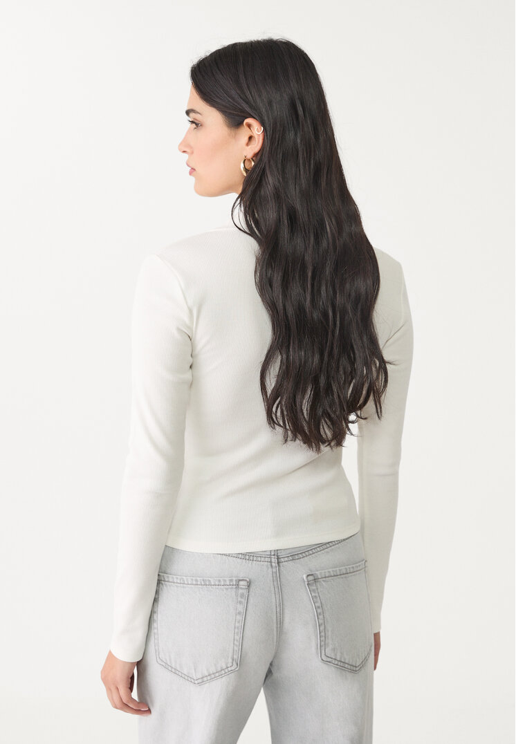 top polo cremallera