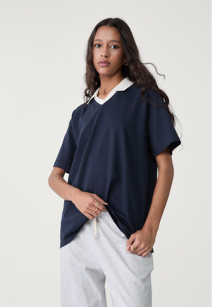 camiseta cuello polo