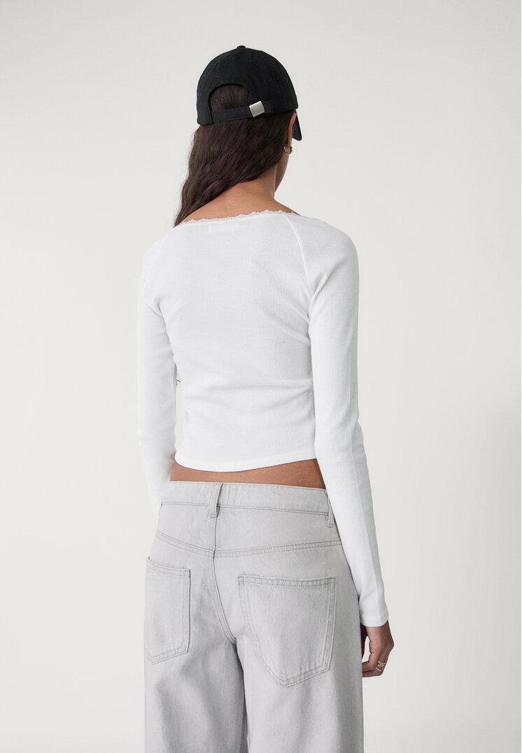 camiseta panadera puntilla