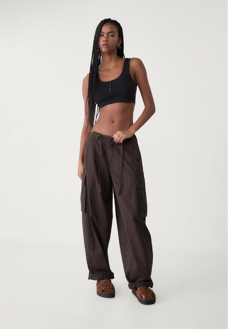 top bralette botones
