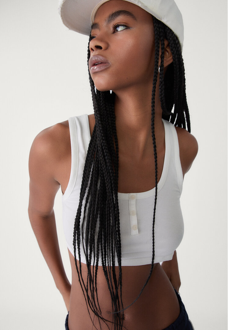 top bralette botones