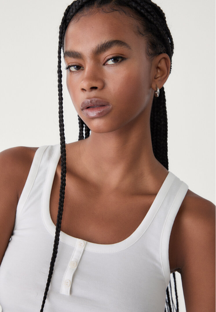 top bralette botones