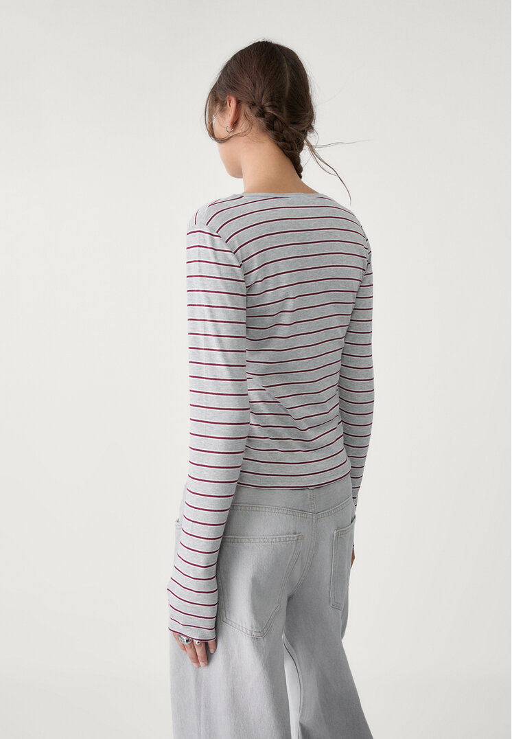 camiseta basica rayas