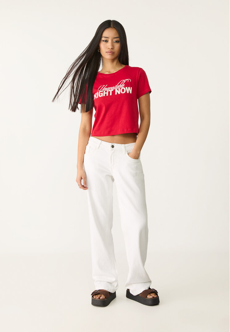 camiseta posicional texto