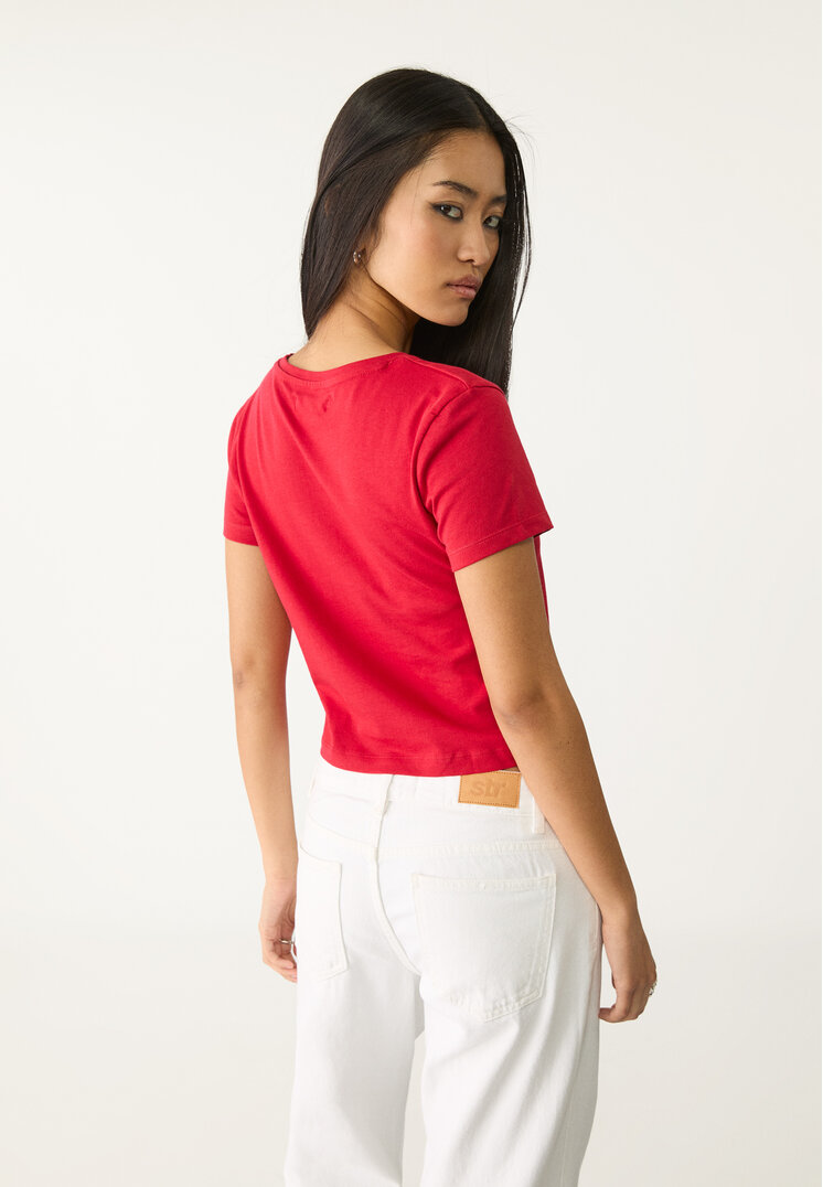 camiseta posicional texto