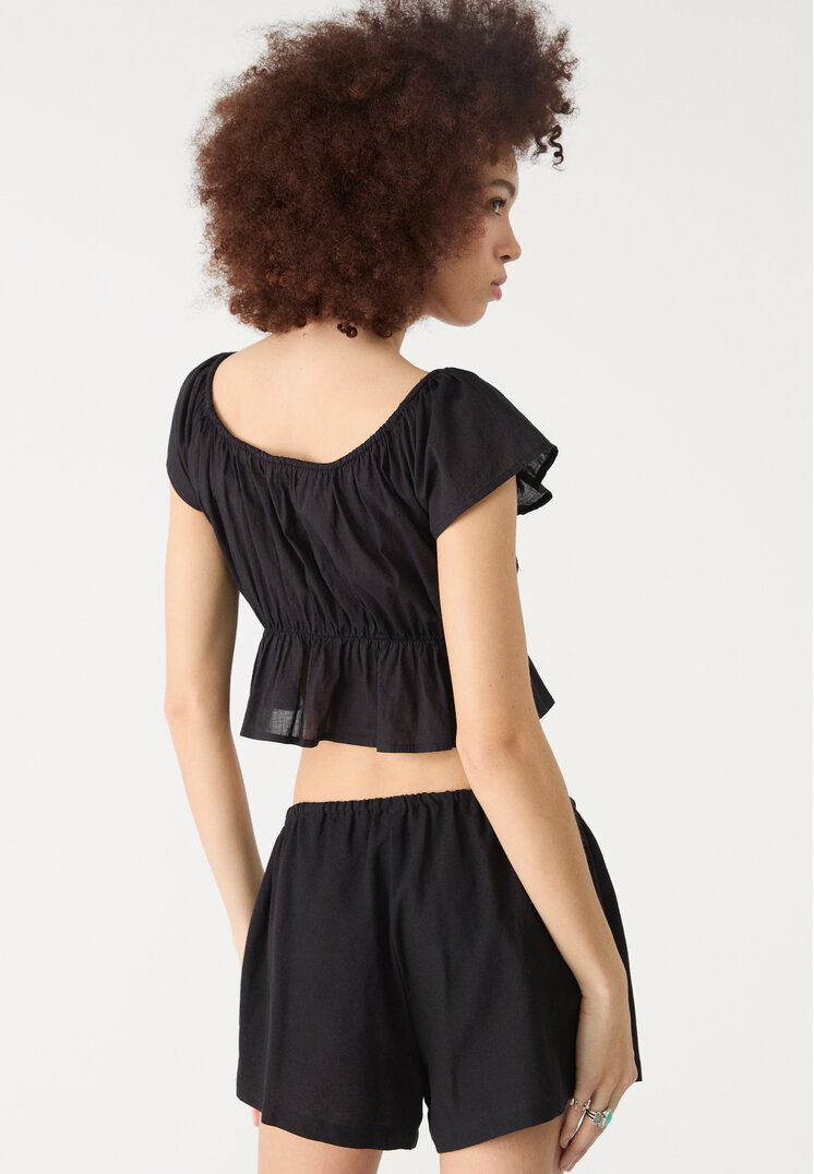top fluido botones