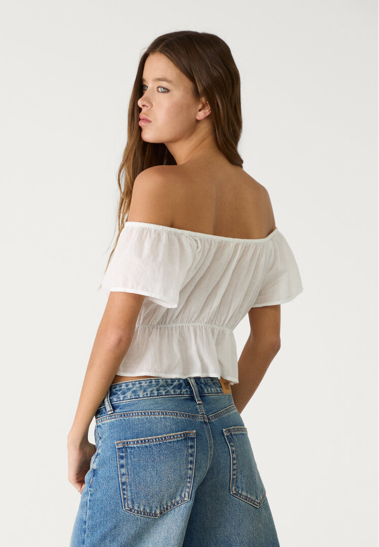 top fluido botones